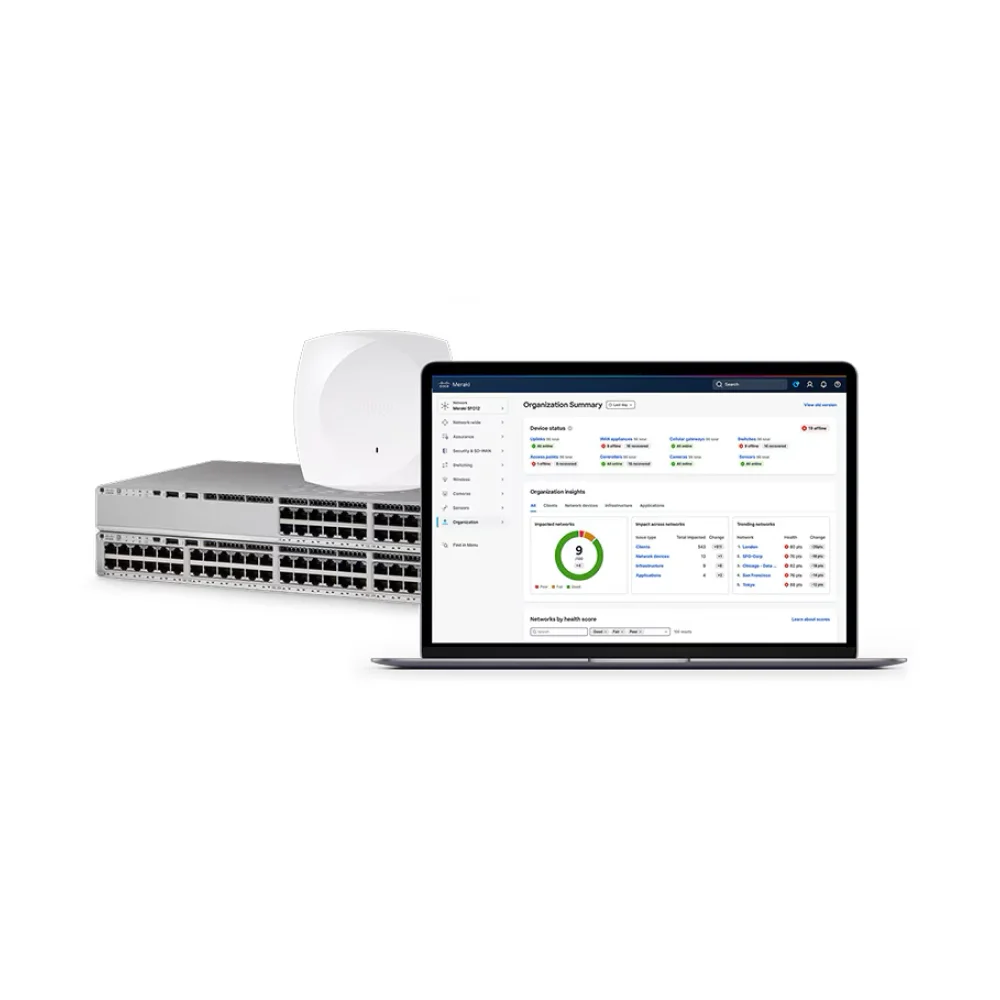 Cisco Switch Catalyst 9200L 24 ports PoE+ (photo fabricant)